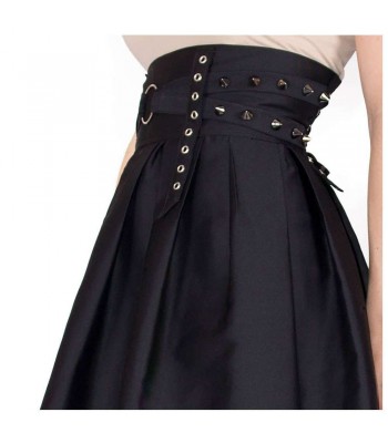 Women Gothic Skirt High Waisted Skirt Gothic Corset Goth Grunge Skirt